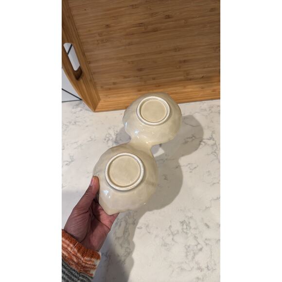 vintage Otagiri owl leaf design relish or snack tray trinket bowl mid century - Picture 8 of 11